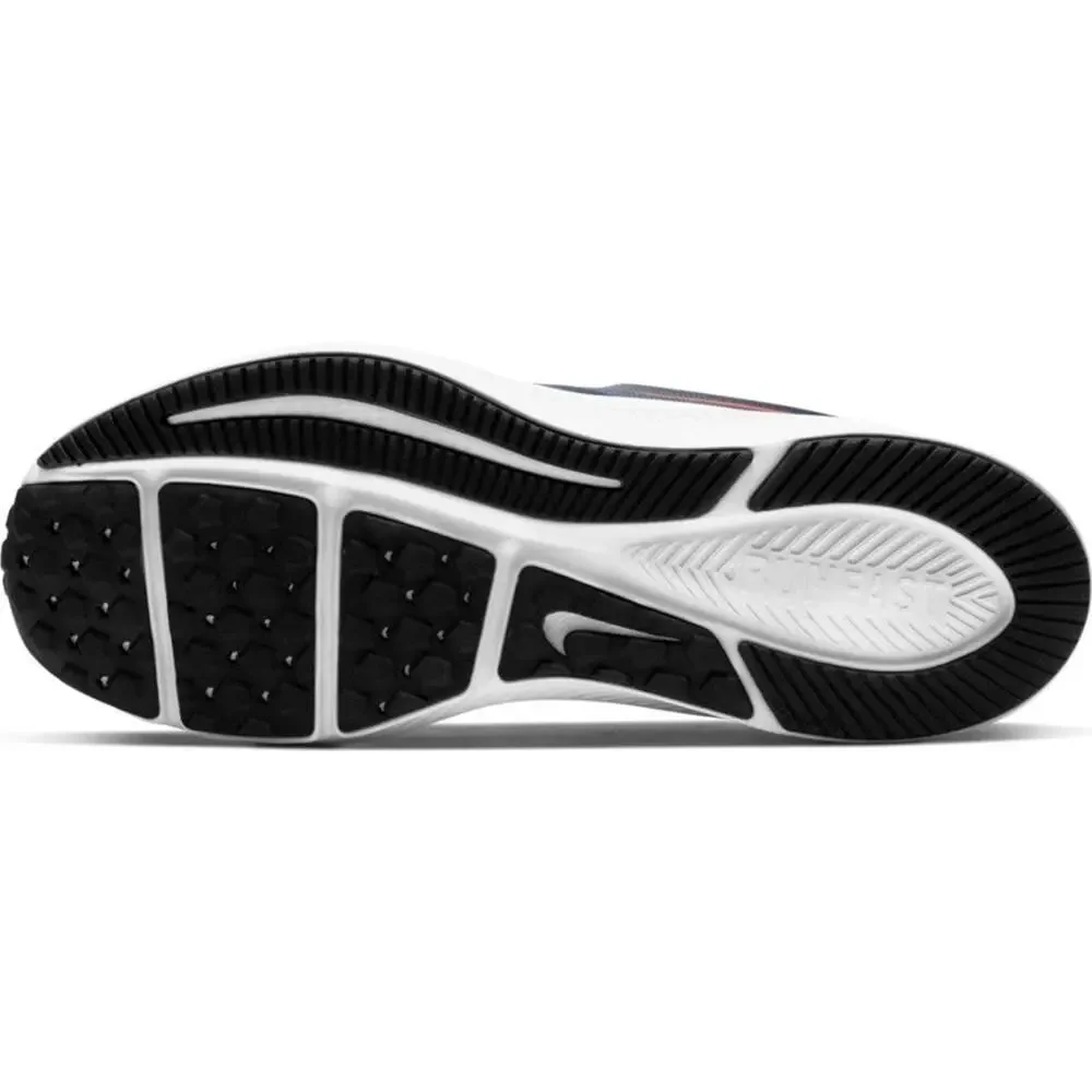 NIKE KIDS STAR RUNNER 2 (GS) SNEAKER (MIDNIGHT NAVY/BRIGHT CRIMSON, 4)